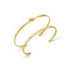 Linear Knot & Crystal Wrist Stacking Set