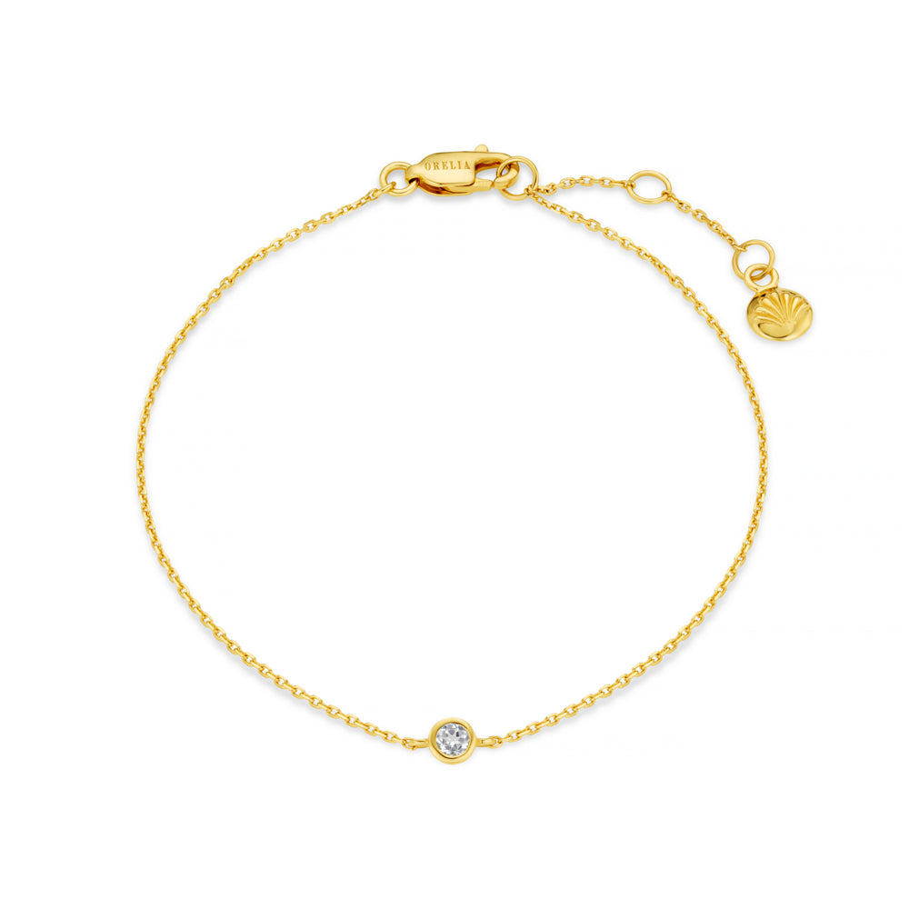 LUXE Classic Crystal Stationed Bracelet