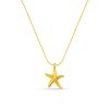Fine Starfish Collar Necklace