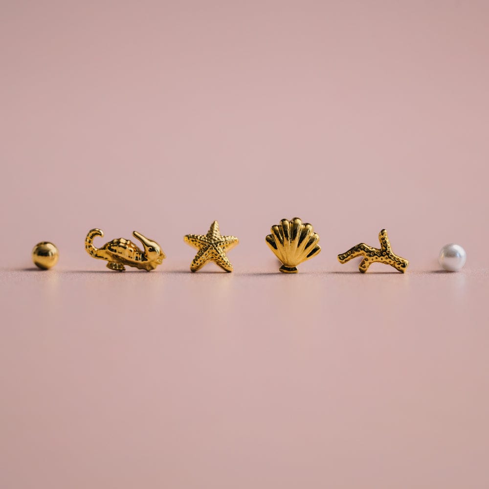 Mixed Seaside Ear Stacking Set - Image 3