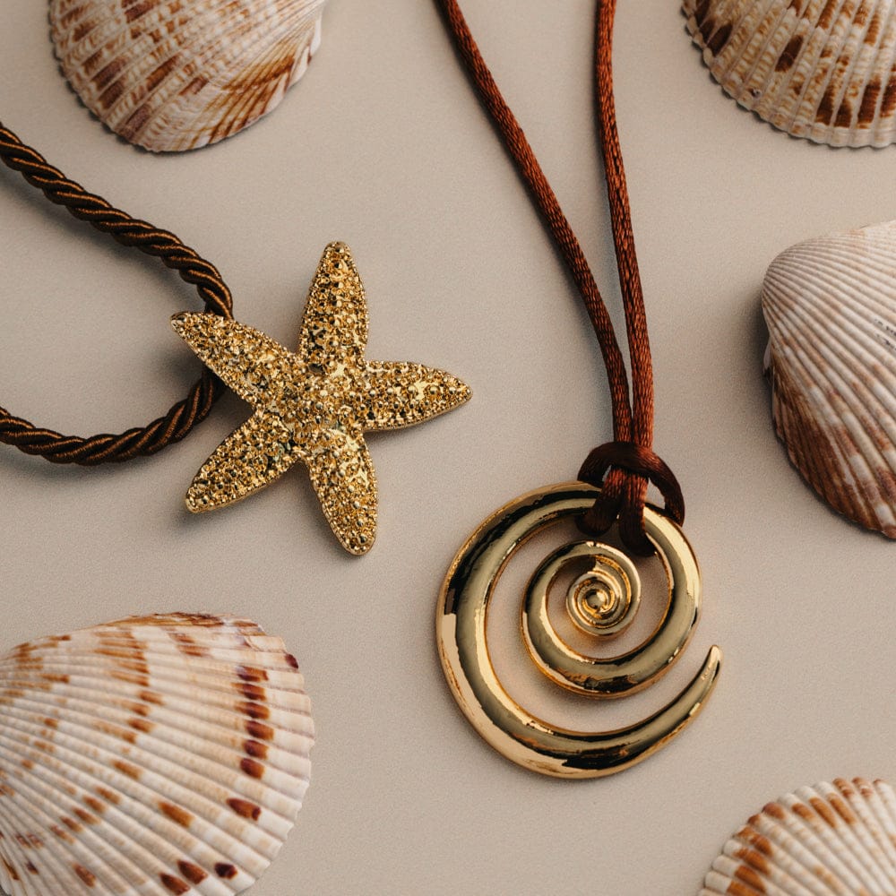 Spiral Cord Adjustable Necklace - Image 4